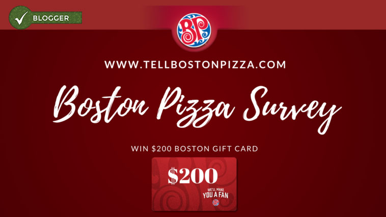 Participate In Boston Pizza Satisfaction Survey